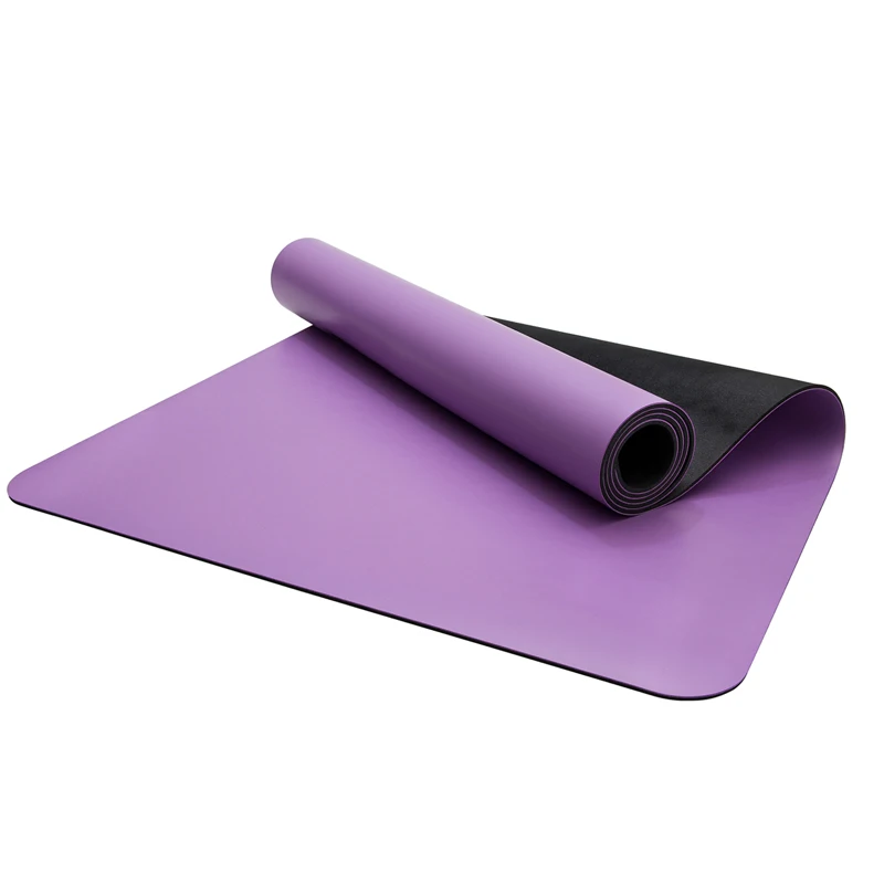 

Hot Sale Eco Friendly Logo Custom Design Polyurethane Natural Rubber PU Yoga Mat, Customized color