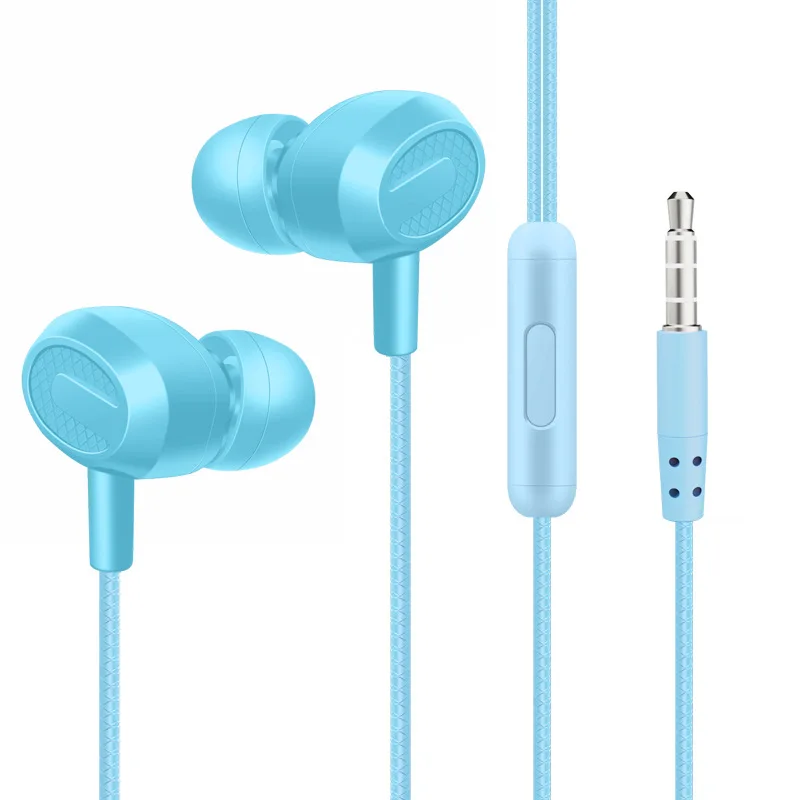 

Universal Brand 3.5Mm Jack Stereo Mobile Phone Wired Gaming Earphones in-Ear Hands-Free Best Selling Earphone Earbuds, Black, white, pink, blue, yellow,green