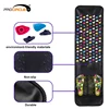 Colorful Natural Pebble Walk Foot dot pattern blanket Smooth Stone Massage Mat