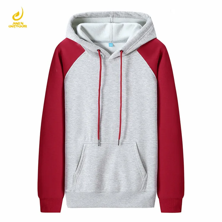 

Wholesale New Design Color Block Men's Oversized Sweatshirt Fleece Private Label Hoodies Cut And two Color Sew Hoodie, Customized color