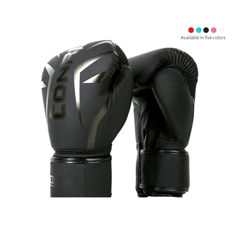 

High quality professional boxing training pu guantes de boxeo Customized leather boxing mitten for boxing training