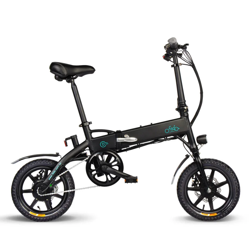 

Fashion New Design Fiido 36V 14'' 7.8Ah Folding Electric Bicycle Portable Electric Bike D1, Black/white