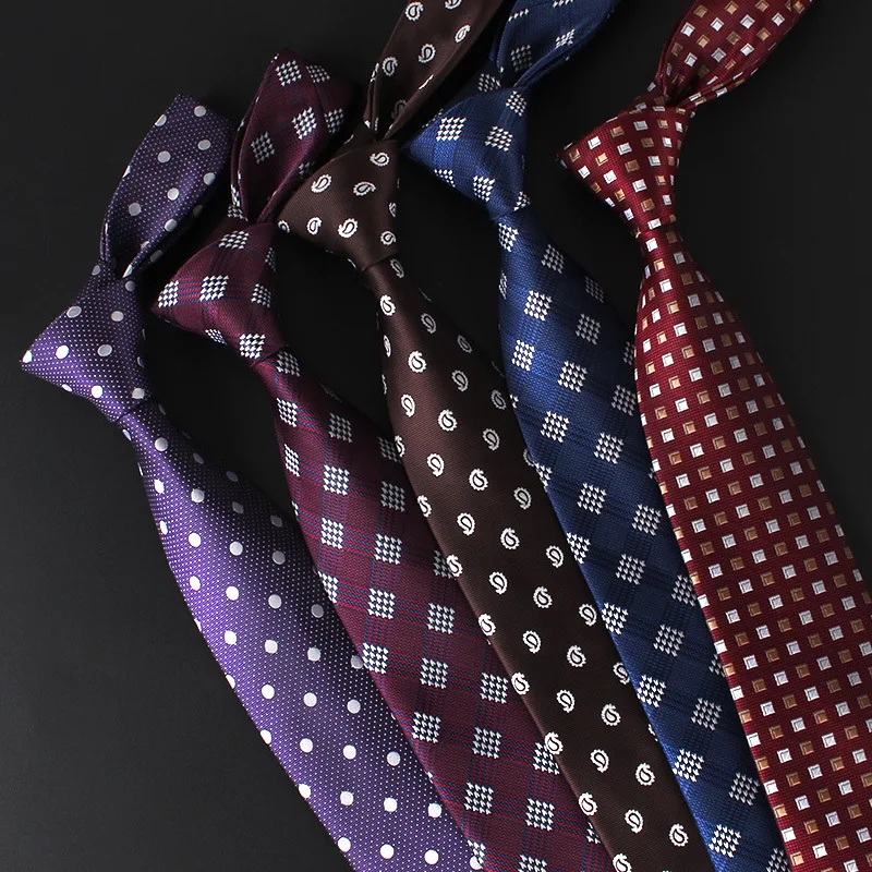 Polyester Spot Tie 8cm