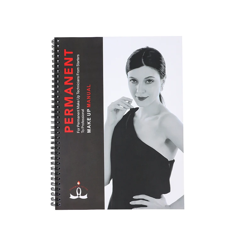 

CTA125 New Arrival Microblading English Practice Book for PMU Training, White