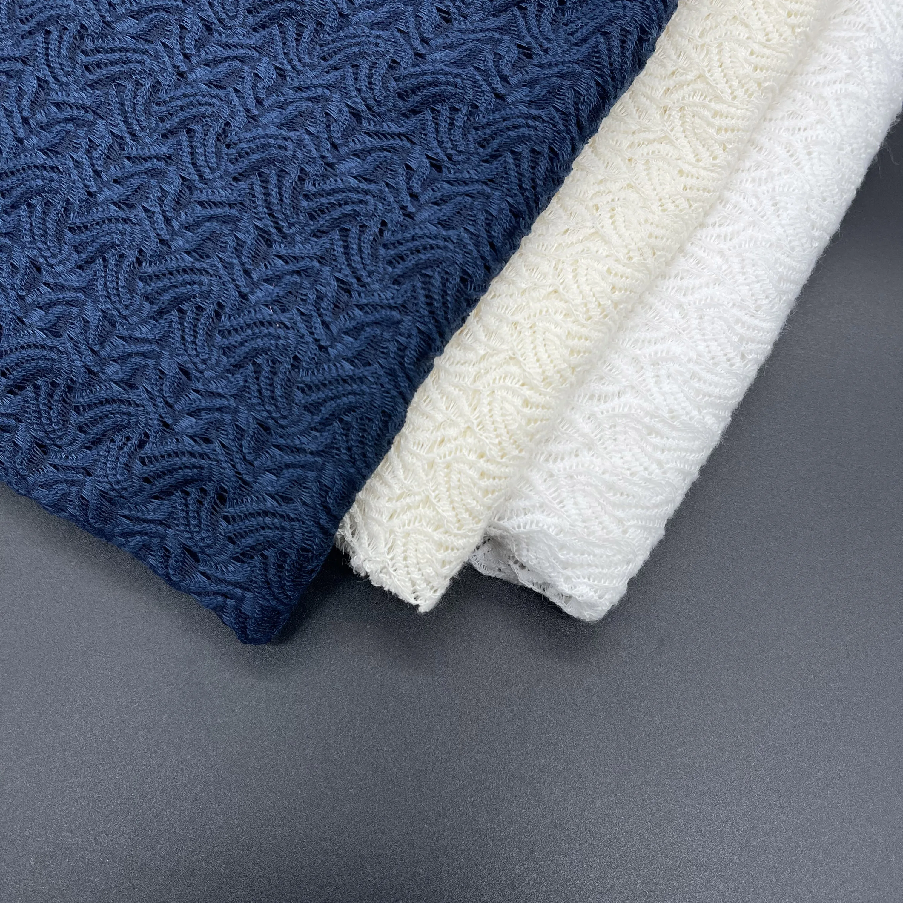 

New Style High Quality Soft Crepe Spandex Cotton And Nylon Wedding Gowns Lace Fabric