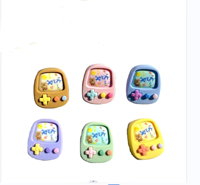 

Cartoon Game Console Flat back Resin Cabochon Scrapbooking Crafts Fit Phone Deco Parts DIY Hair Bows Accessories