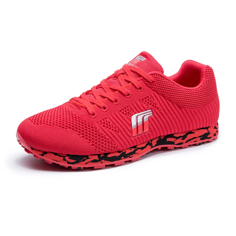 

Wholesale custom sneaker men's lightweight super new sports running shoes, Black+white+red