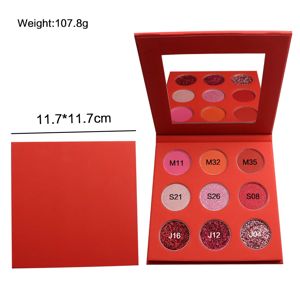 

Factory direct selling private label eyeshadow base eye shadow pallet