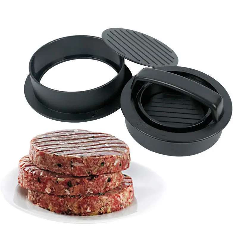 

Stuffed Burger Press Hamburger Patty Maker for Grilling, Black