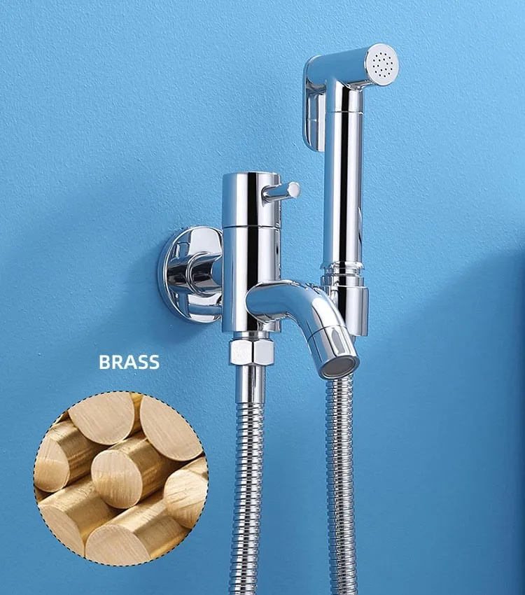 bidet-faucet-sprayer-068-solid-brass-rod-material-valve-body-construction