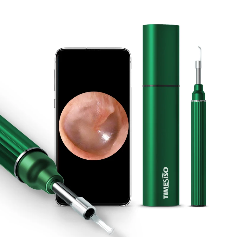 

Waterproof Device 3.9 mm Otoscope Camera Module 1080P Mini Wireless Nose Ear Wax Cleaner Endoscope, Red green black