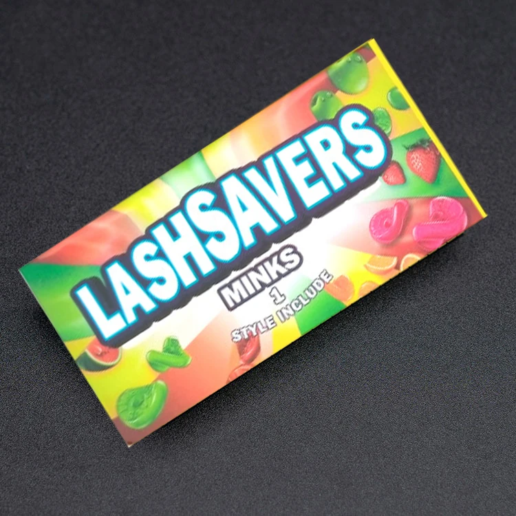 

HwiHane Luxury Custom Lashbox With Strip Tray Candy Eyelash Packaging Box Lashsaver Lash Box, Natural black color