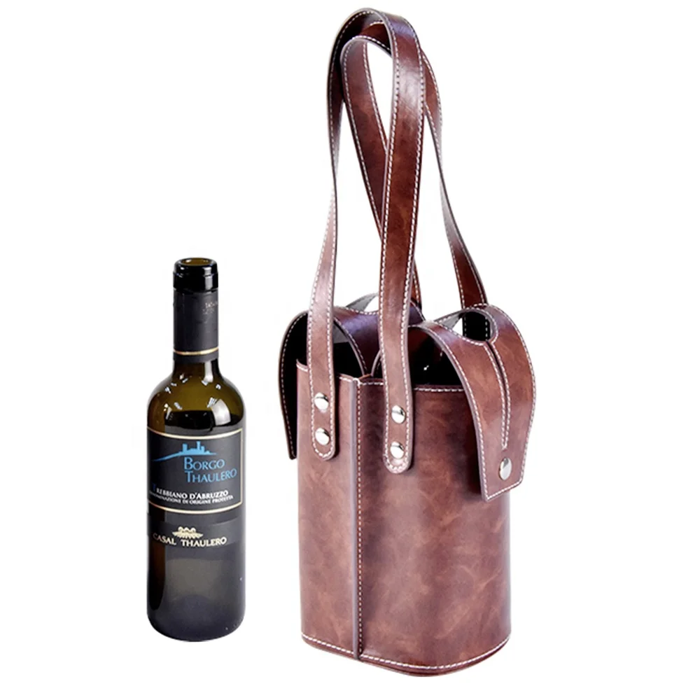 double wine bottle carrier