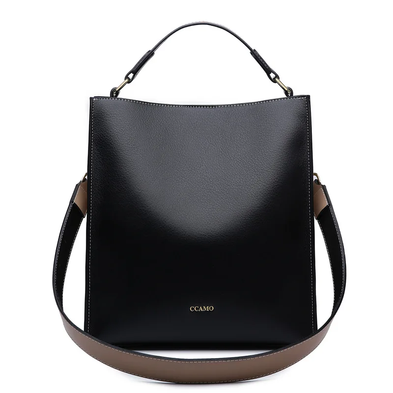 

Luxury Fashion Genuine Leather Bags 2021 New Fashion All-match High-end Large-capacity Shoulder Bag Women Purses and Handbags, Customized color
