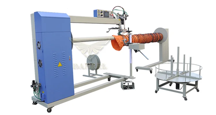 DANREL Sprial PVC Reinforced Flexible Ducting Making Machine Hot Air Welding Machine for Ventilation & Hose & Tubing