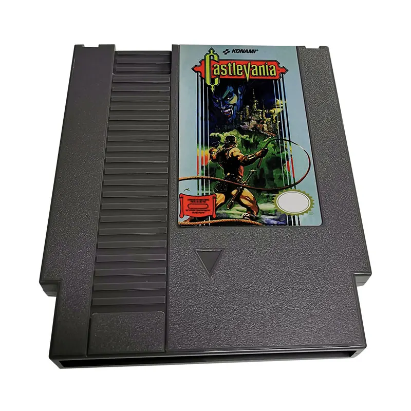 

Retro 8 bit 72 pin video game,for NES "CastleVania ",for NES retro classic games console,for nes game cartridge, Grey