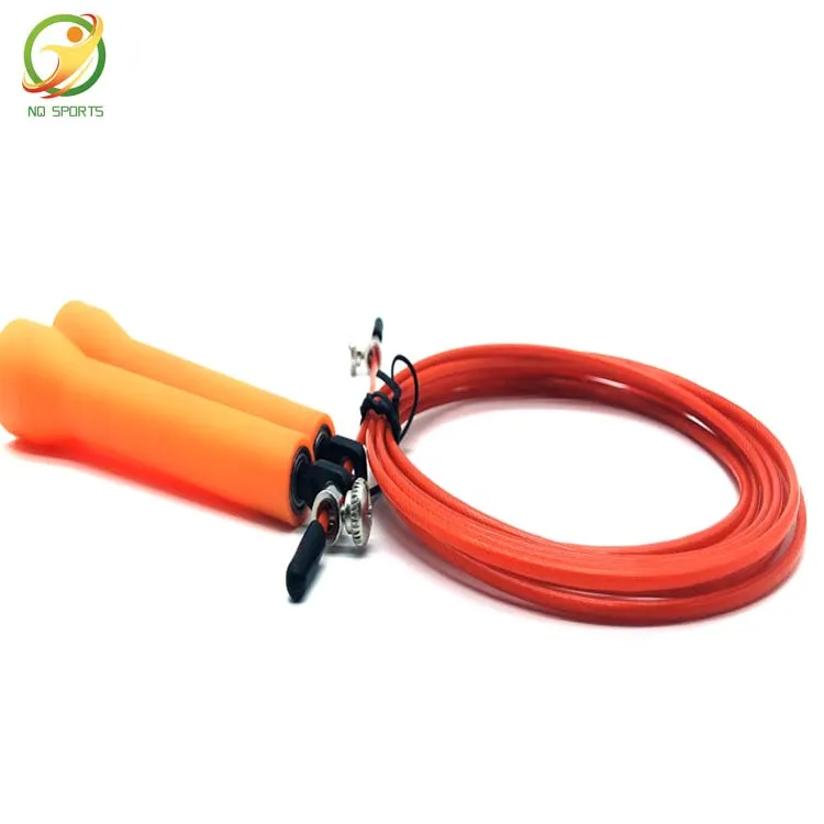 

nq sport Hot Selling 2021 Home Gym Equipment Adjustable Weighted Fitness Exercise Jumping Rope, Customized color