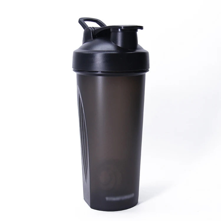 

Wholesale Bpa Free Shaker Cup Bottle Sport 400ml 600Ml White Black Plastic Gym Shaker Bottle