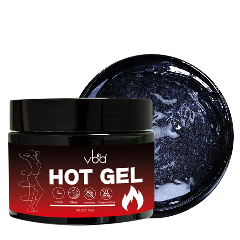 

OEM Custom Label Hot Cellulite Slimming Cream With Jojoba Oil Belly Fat Burner Body Sculpting Gel, Transparent