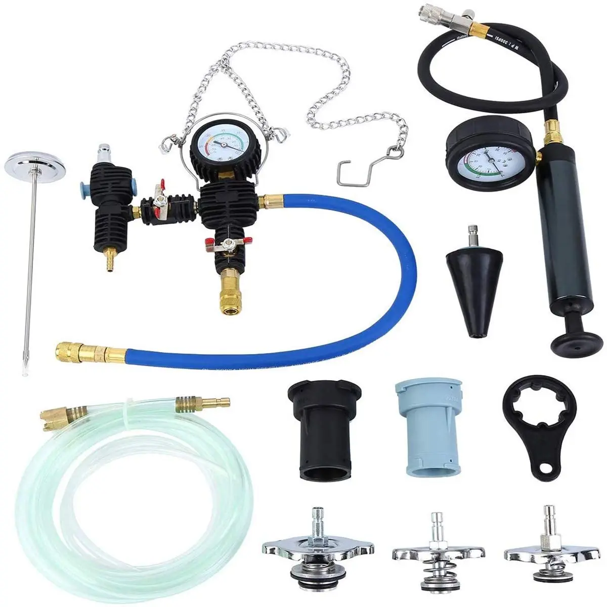 Universal Cooling Car Radiator Pressure Test Tools Repair Kit 28pc