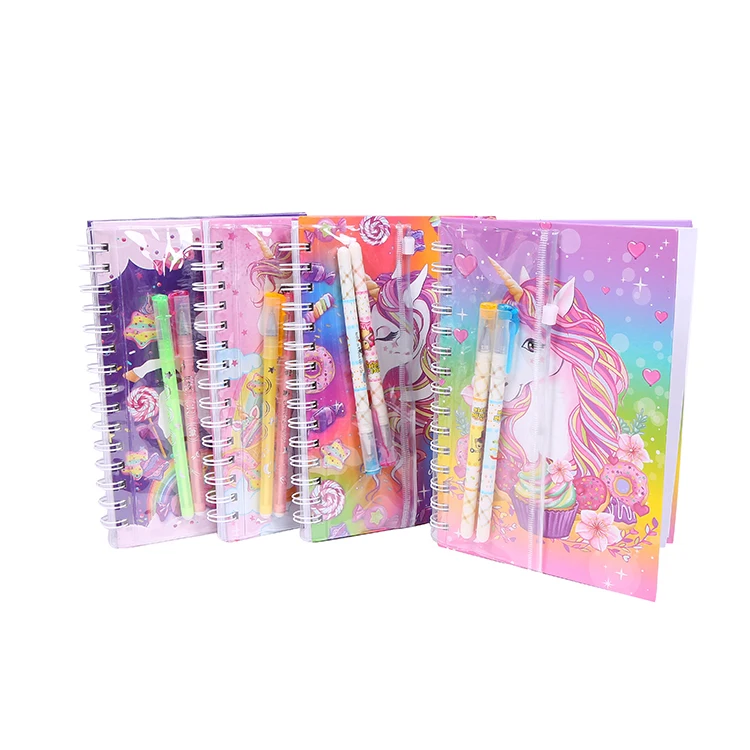 Wholesale price custom printing fancy mini hardcover spiral notebook with pen,2020 hot sale mini spiral journal fashion notebook