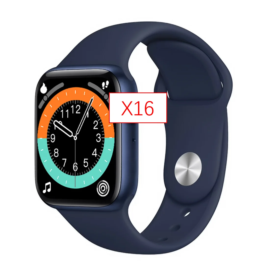 

2021 Alibaba online shopping X16 Sport Smart Watch Waterproof IP67 Android Smartwatch Iwo Reloj Series 6 X16 w26+ 11plus t55
