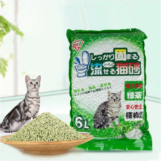 

China Supplier Wholesale Best Flushable Tofu Cat Litter Sand For Pet Cleaning