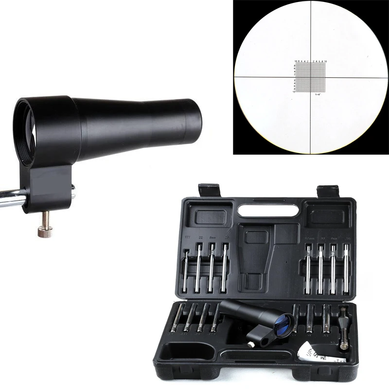 

Tacitcal Rifle Scope Collimater Optics Boresighter Alignment Device, Black