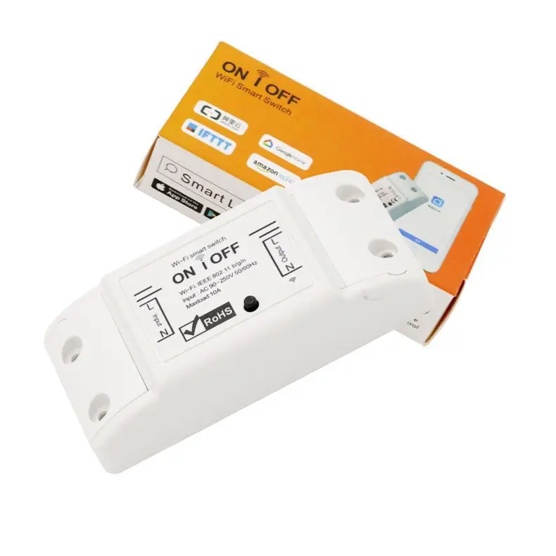 
Tuya Smart Life 10A Remote Control Wifi Circuit Breaker Smart Switch overload ,short circuit protection for Smart home google 