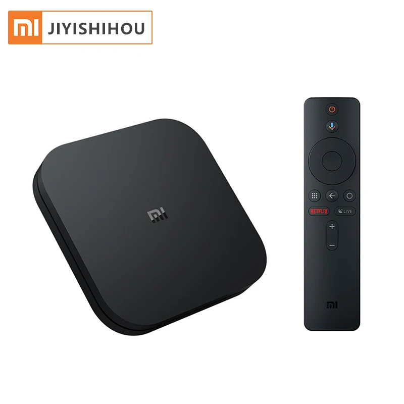 

Global Version Xiaomi Mi Box S 4K HDR Android TV with Google Assistant Remote Streaming Media Player Mi TV Box S 4K