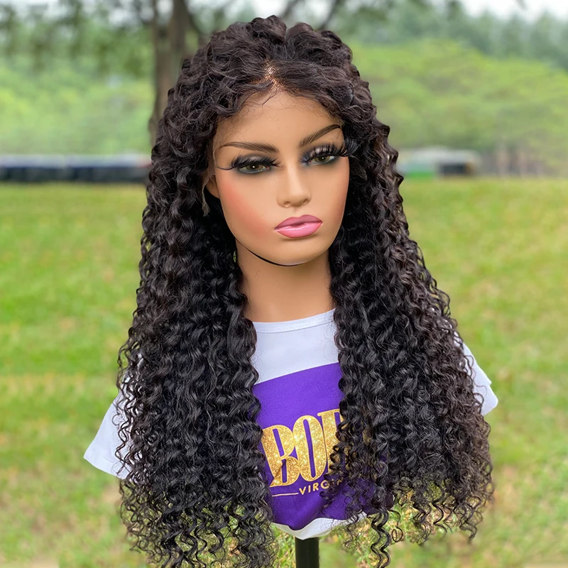 

BoruiHair deepwave 12 grade lace wig with top quality