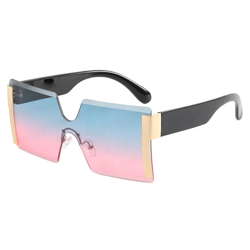 

Fashion Sunglasses for men and women European and American fashion one-piece sunglasses sports riding windshield