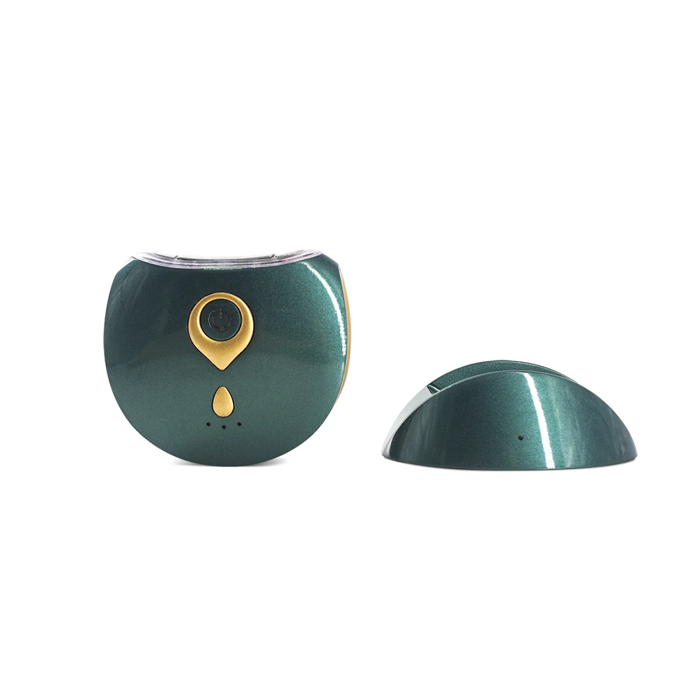 

2021 hot selling home use ems photon vibration anti-aging face neck lifting massager beauty device, White,green