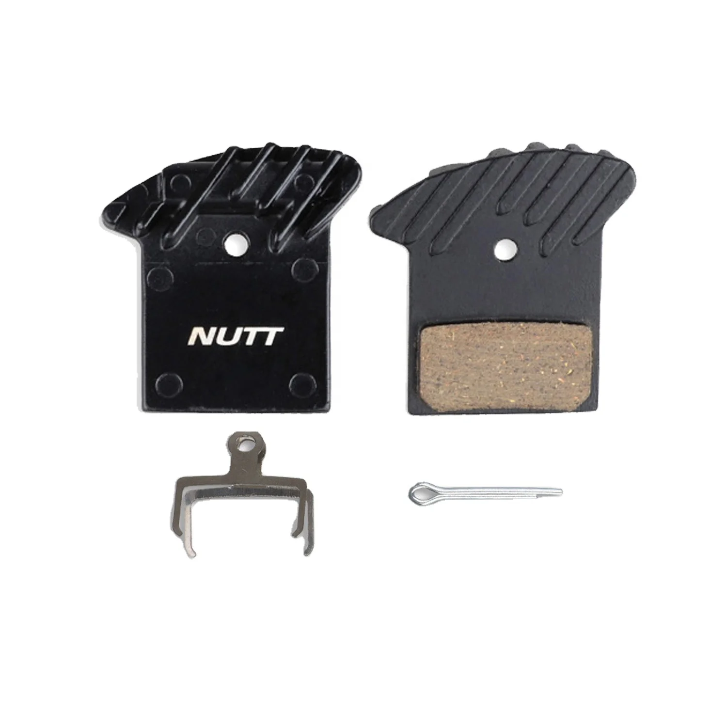 NUTT Bicycle Heat Dissipation Brake Calipers Semi-metallic Resin Brake Pads for NUTT Hydraulic Oil Disc Brake MTB Friction Pads