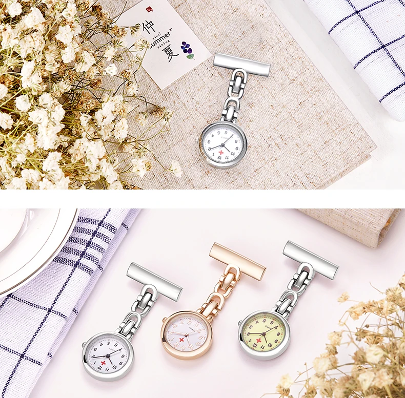 
Nurse tohom watch fob watch for nurse job 