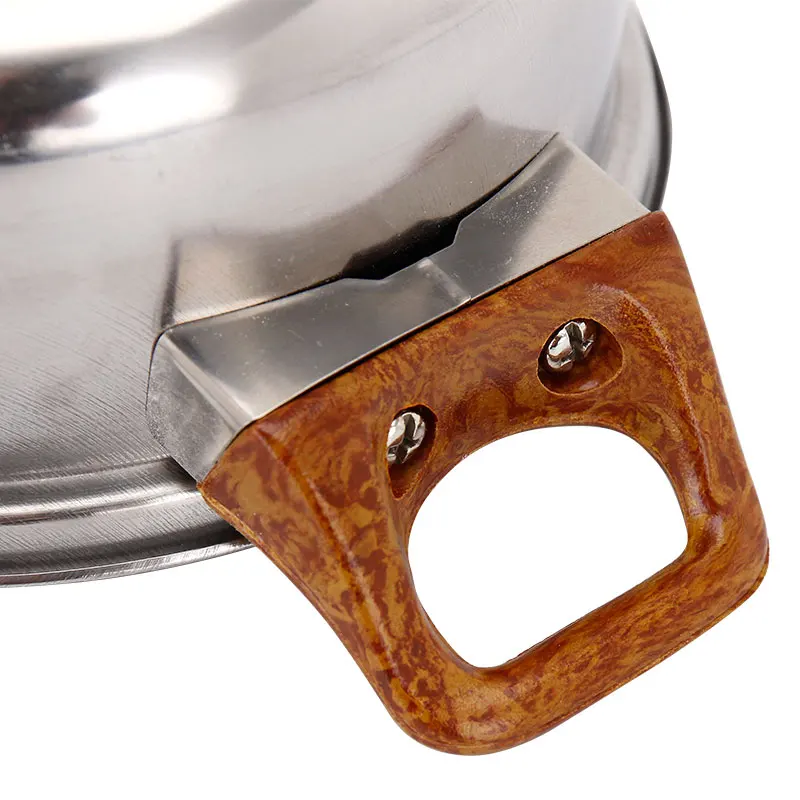 Induction Bottom Aluminum Deep Frying Pan Forged Non Stick Deep Fry Pan