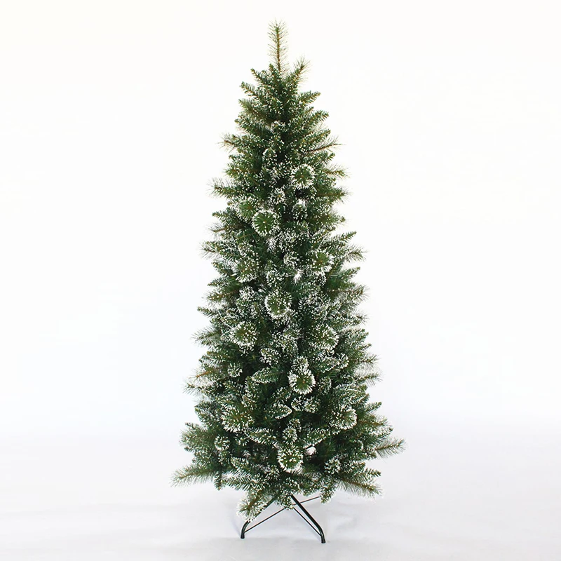 

Factory supply Pre lit Artificial Christmas tree on sale PVC PE Mixed custom in height Eco-Friendly christmas decoration