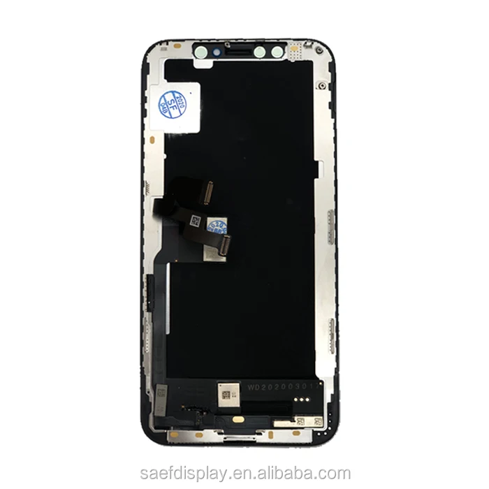 

Wholesale replacement mobile phone lcd screen OLED hard quality cell phone screens for iphone xs, White black