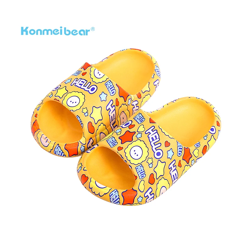 

Manufacturers Direct Sell Indoor Soft Sole Footwear Bubble Bottom EVA Kids Slippers, Blue/green/pink/black/yellow