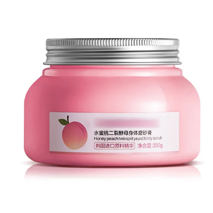 

Skin Care Exfoliating Whitening Smoothing Peach Dichotomous Yeast Body Scrub Face Body Scrub