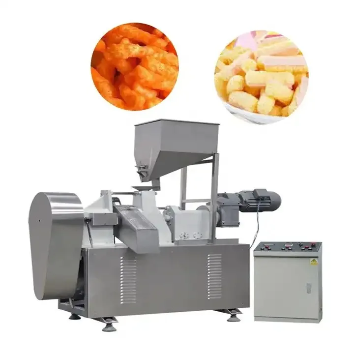 Preferential Price Industrial Nik Naks Kurkure Making Machine Machinery Automatic Cheetos Snacks Production Line In China