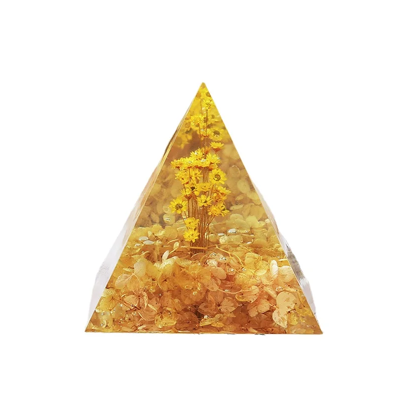 

Pyramid Molds for Resin Large Silicone Pyramid Molds,Silicone Resin Molds for DIY Pyramid Orgonite Jewelry Home Decoration, White