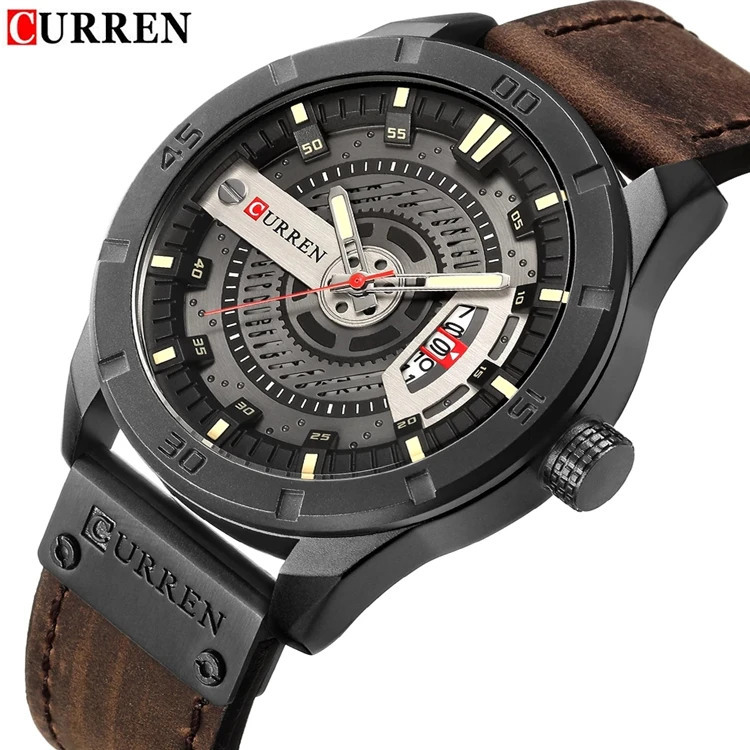 

CURREN 8301 Luxury Brand Waterproof Quartz Watches Classic Military Tactical Luminous Male Watch Men's Watch