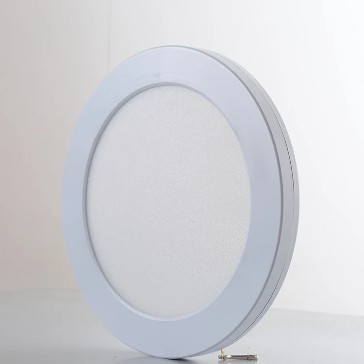 CCT adjustable dimmable microwave sensor round surface/recessed 9w 12w 18w 24w led panel light