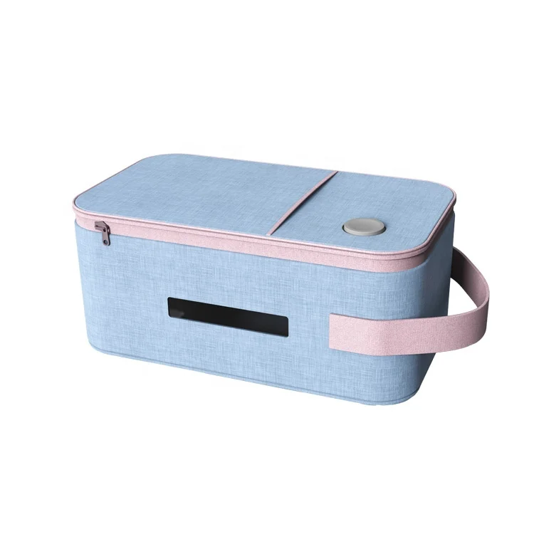 

Mini multifunction led lamp light professional manufacture uvc disinfection large box baby bottle uv bag portable sterilizer, Bule, white