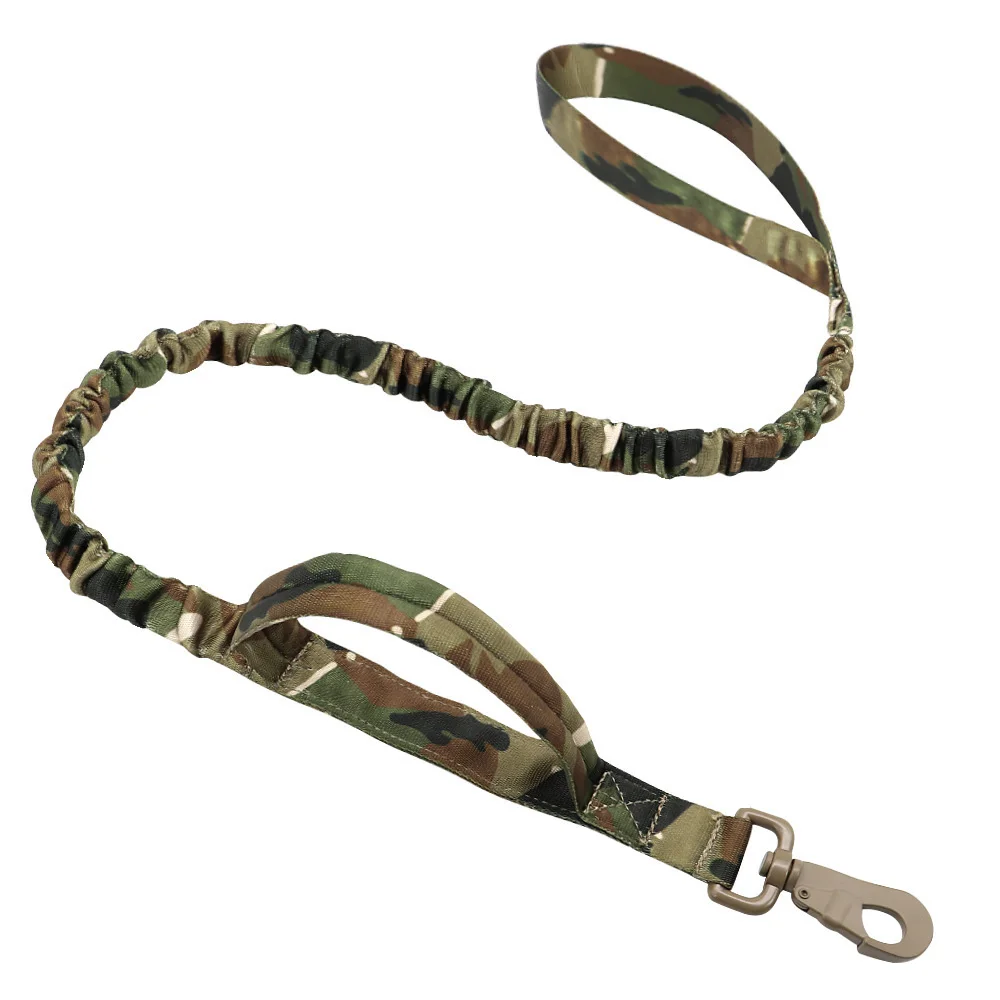 

Tactical Straps Military Military fans Pet outdoor leash dog stretching training leash outdoor explosion-proof punching stretch