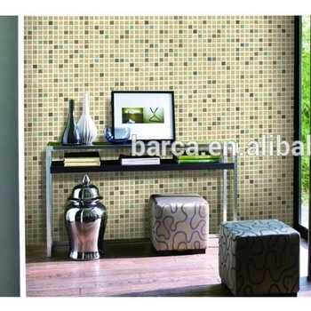 3dモザイク壁紙壁紙浴室の壁 Buy 壁紙3d マイカ壁紙 壁紙浴室の壁 Product On Alibaba Com