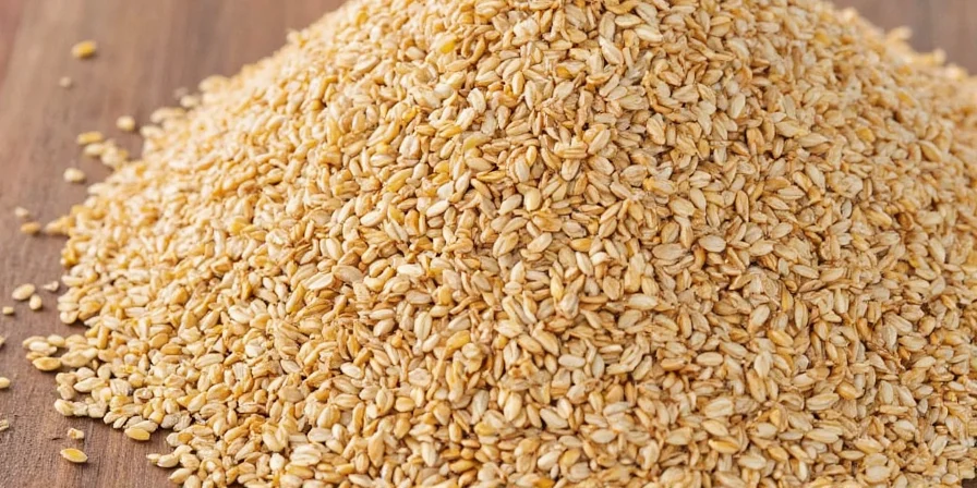 World map highlighting countries using sesame seeds