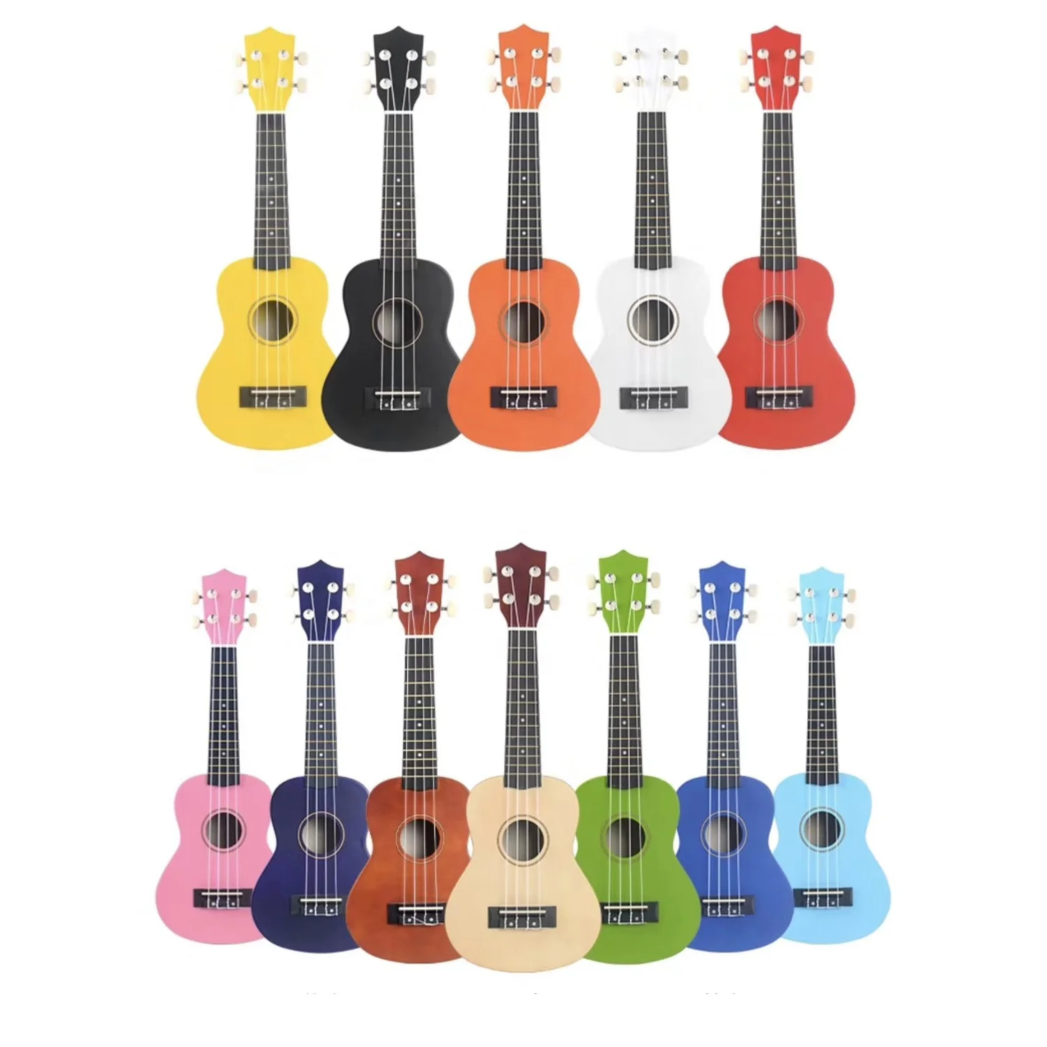 

21 inch ukulele colorful ukulele cheap ukulele