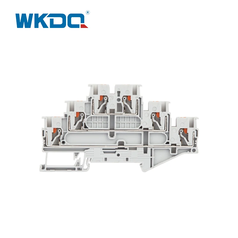 

WKDQ JPT 2.5-3L type Push In Wire Terminal block Din Rail